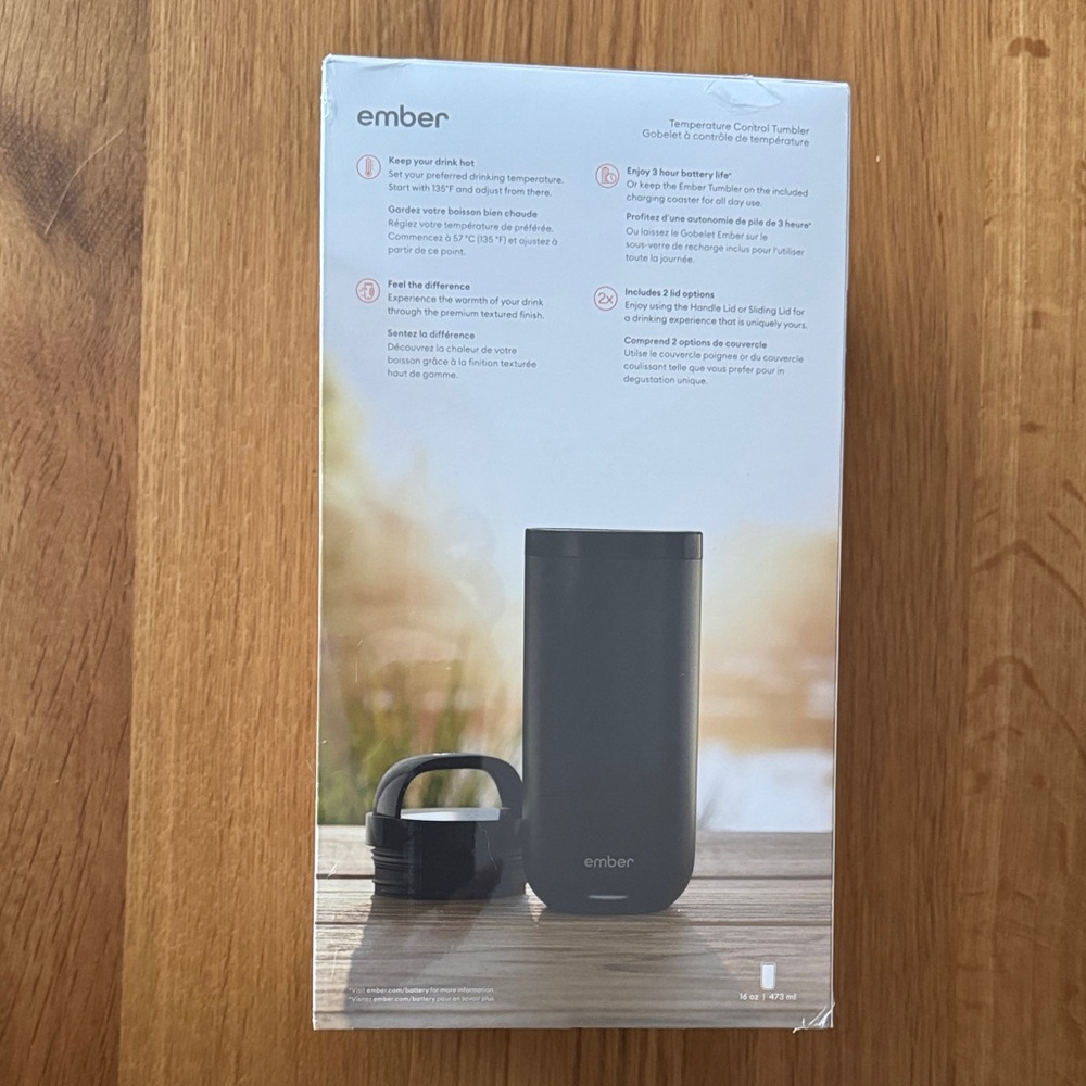 Ember Temperature Control 16ox Tumbler - Black - Picture 3 of 4